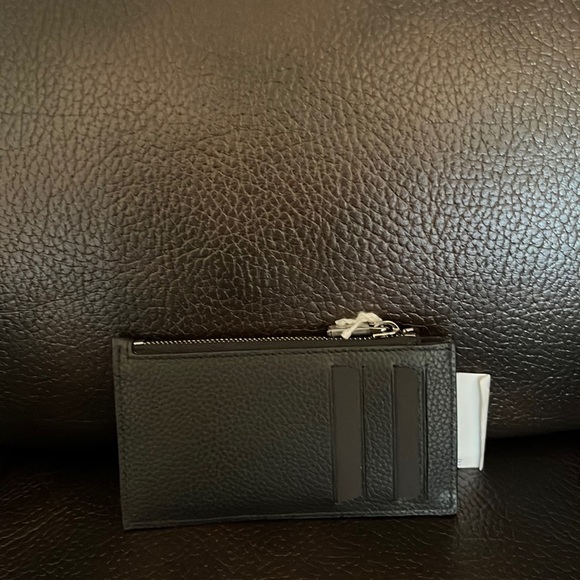 Dior X Kenny Scharf unisex oblique logo zip up card holder wallet pouch NEW - Picture 7 of 10